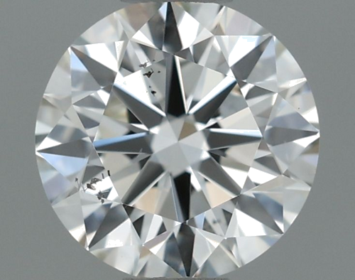 0.5 carat J-SI1 Excellent cut Natūralus Round Deimantas (1)