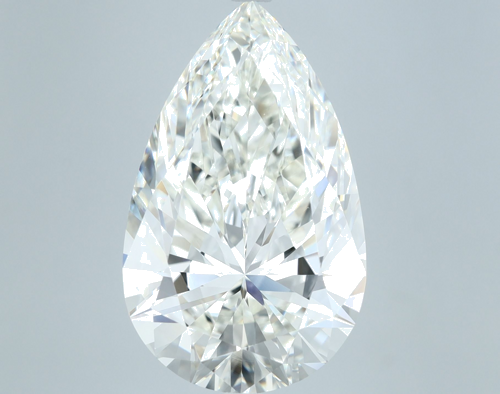 10.01 carat I-VS1 Natūralus Pear Deimantas (1)