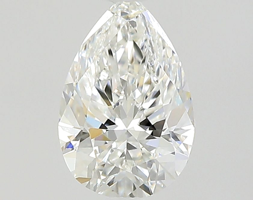 0.51 carat F-IF Natūralus Pear Deimantas (1)