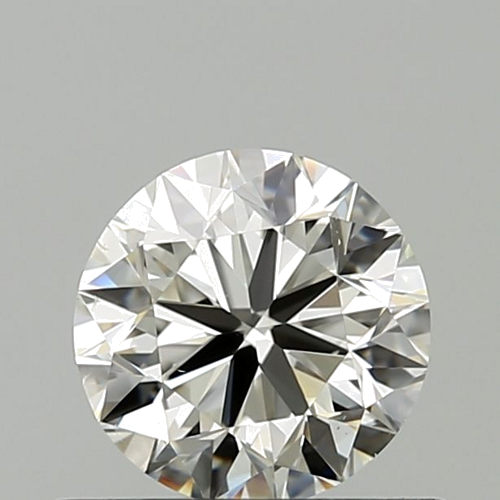 0.6 carat I-SI1 Very Good cut Natūralus Round Deimantas (1)