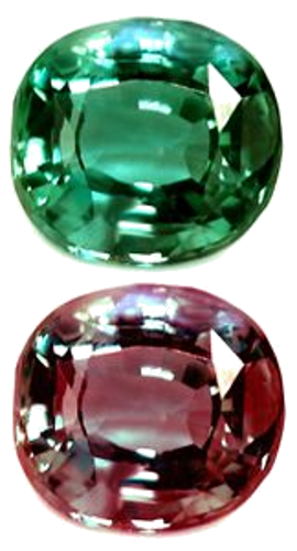 0.4 carat GREEN Cushion Alexandrite (1)