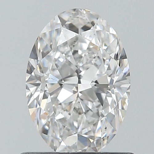 0.7 carat E-SI1 Natūralus Oval Deimantas (1)