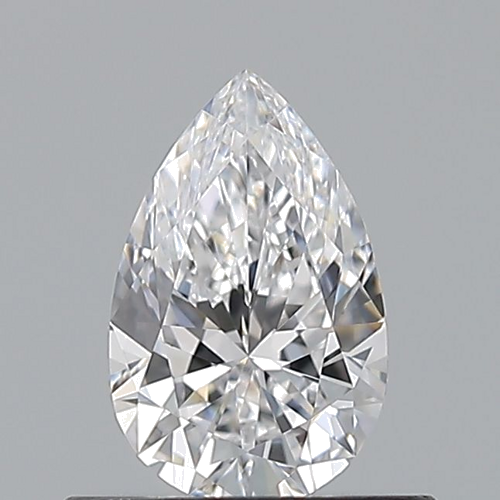 0.5 carat D-VS1 Natūralus Pear Deimantas (1)