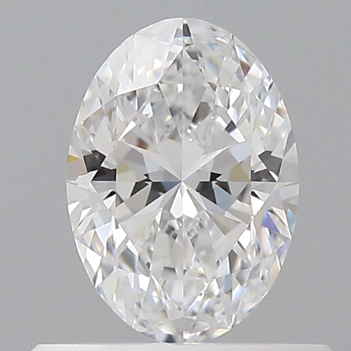 0.5 carat D-VS2 Natūralus Oval Deimantas (1)