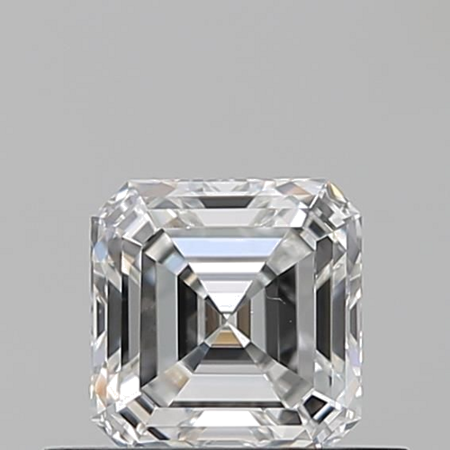 0.5 carat F-VS2 Natūralus Asscher Deimantas (1)