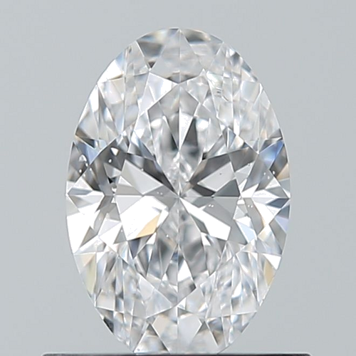 0.7 carat D-SI1 Natūralus Oval Deimantas (1)