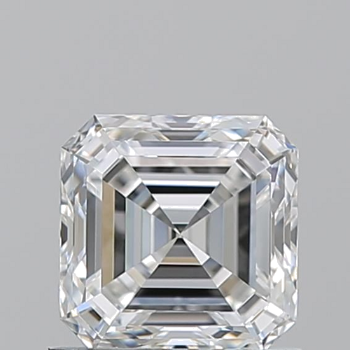 1.01 carat F-VVS1 Natūralus Asscher Deimantas (1)