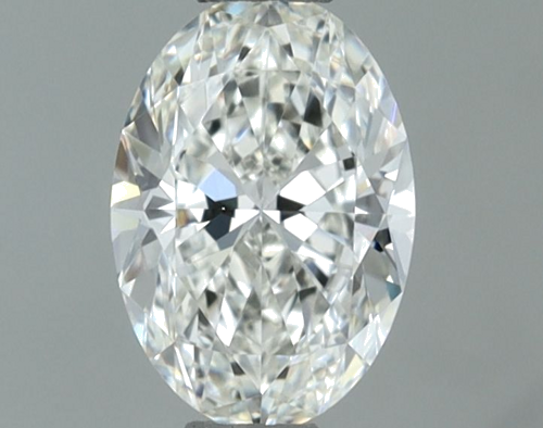 0.6 carat I-VS1 Natūralus Oval Deimantas (1)