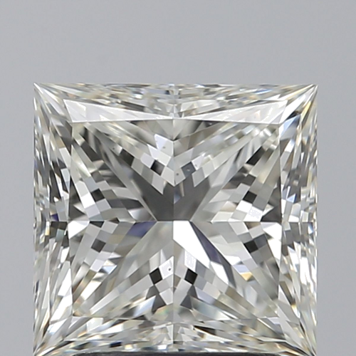 2.21 carat J-VS1 Natūralus Princess Deimantas (1)