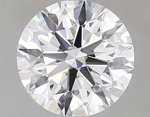 0.55 carat F-VVS2 Excellent cut Natūralus Round Deimantas (1)