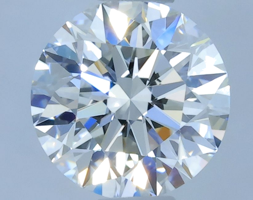 0.53 carat H-VVS1 Excellent cut Natūralus Round Deimantas (1)