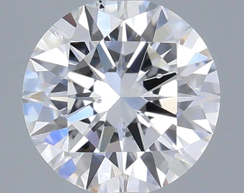 0.61 carat D-SI1 Excellent cut Natūralus Round Deimantas (1)