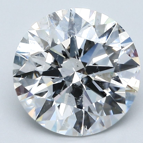 3.99 carat E-SI2 Excellent cut Natūralus Round Deimantas (1)