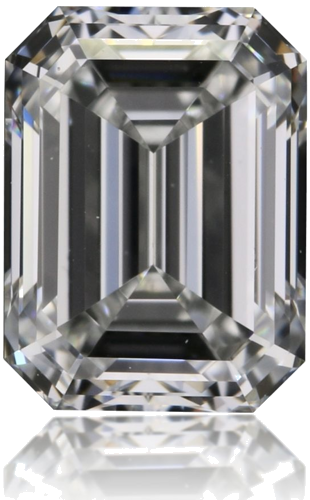 0.5 carat F-VVS2 Natūralus Emerald Deimantas (1)
