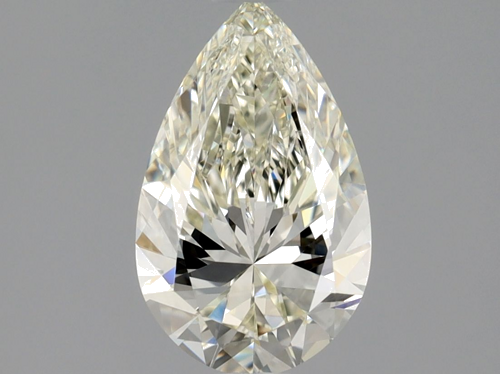 1.01 carat K-SI1 Natūralus Pear Deimantas (1)