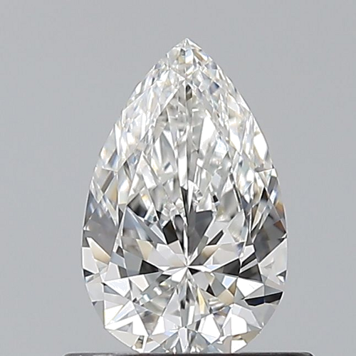0.61 carat F-VS2 Natūralus Pear Deimantas (1)