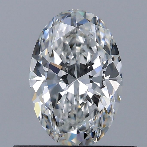 0.51 carat F-VVS1 Natūralus Oval Deimantas (1)