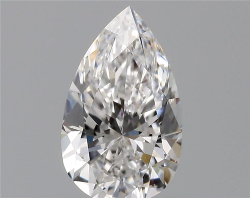 0.6 carat D-VS1 Natūralus Pear Deimantas (1)