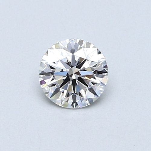 0.44 carat D-VVS2 Excellent cut Natūralus Round Deimantas (1)