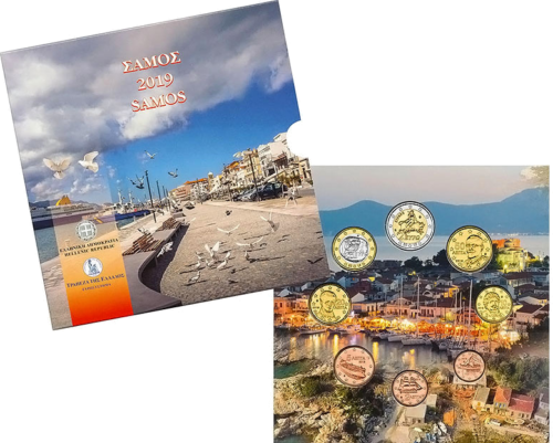 2019 Greece BU Euro coin set (1)