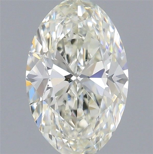 0.63 carat K-VS2 Natūralus Oval Deimantas (1)
