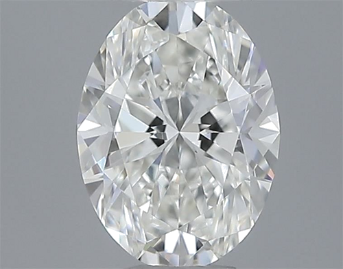 0.51 carat H-VVS2 Natūralus Oval Deimantas (1)