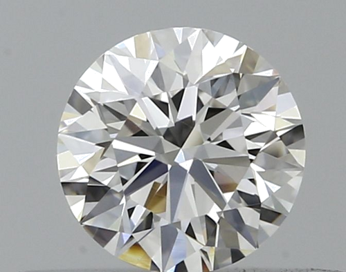 0.32 carat F-VVS1 Excellent cut Natūralus Round Deimantas (1)