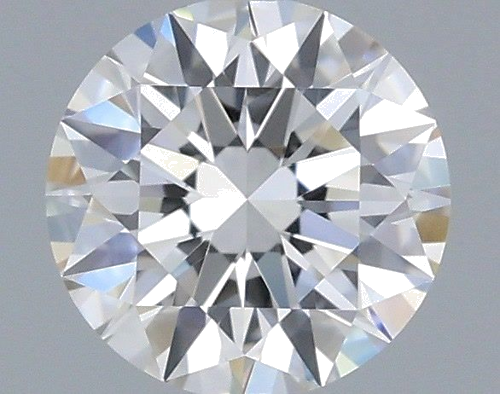 0.44 carat F-VVS2 Excellent cut Natūralus Round Deimantas (1)