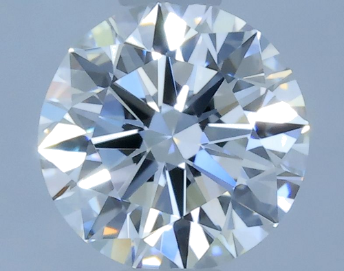 0.5 carat F-VVS1 Excellent cut Natūralus Round Deimantas (1)