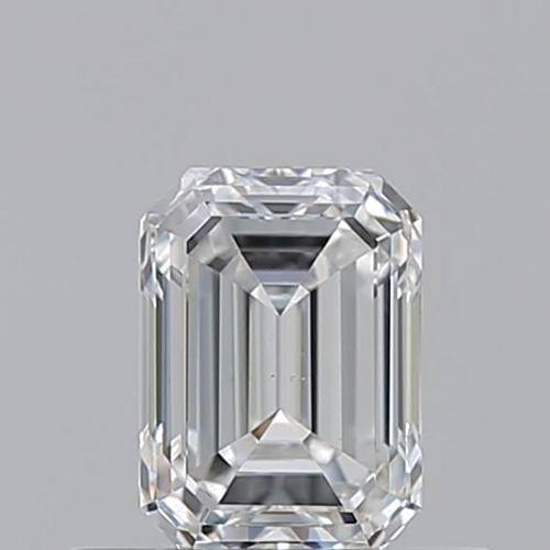 0.51 carat F-SI1 Natūralus Emerald Deimantas (1)