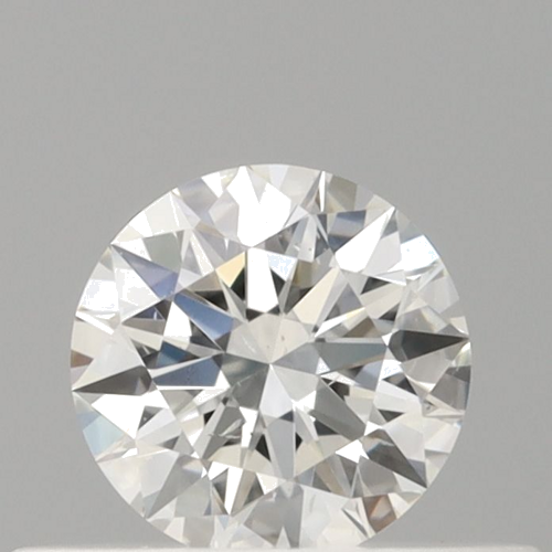 0.33 carat G-SI1 Excellent cut Natūralus Round Deimantas (1)