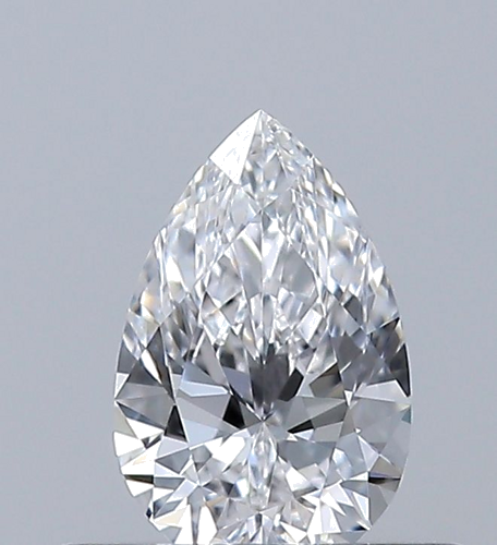 0.33 carat E-IF Natūralus Pear Deimantas (1)