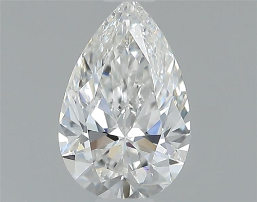 0.38 carat F-VS2 Natūralus Pear Deimantas (1)