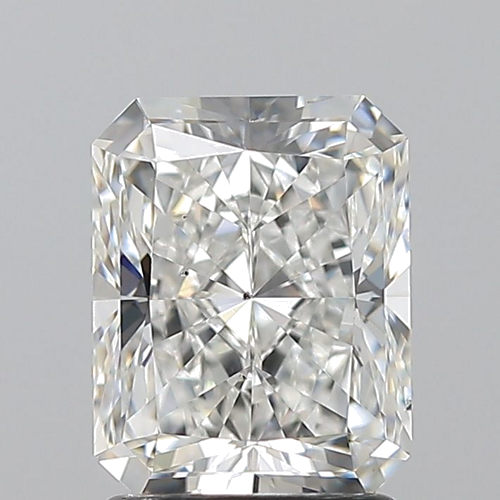 2.01 carat F-SI1 Natūralus Radiant Deimantas (1)
