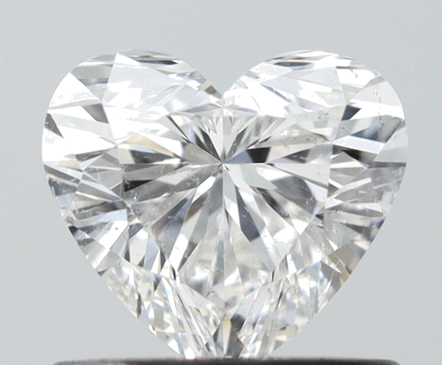 0.62 carat G-SI2 Natūralus Heart Deimantas (1)