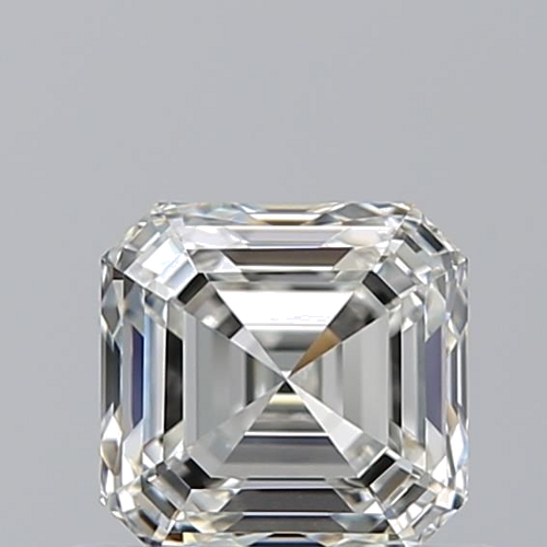 0.7 carat J-VVS1 Natūralus Asscher Deimantas (1)
