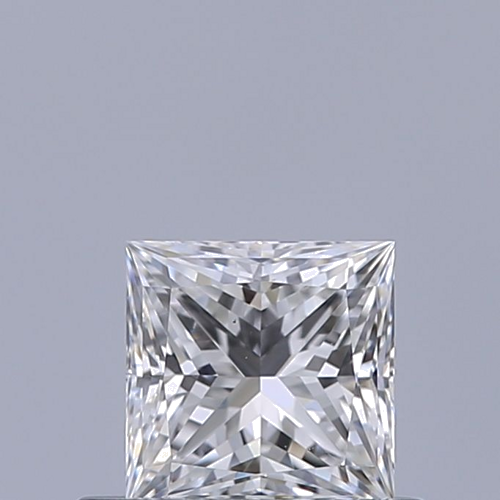 0.46 carat D-VS1 Natūralus Princess Deimantas (1)