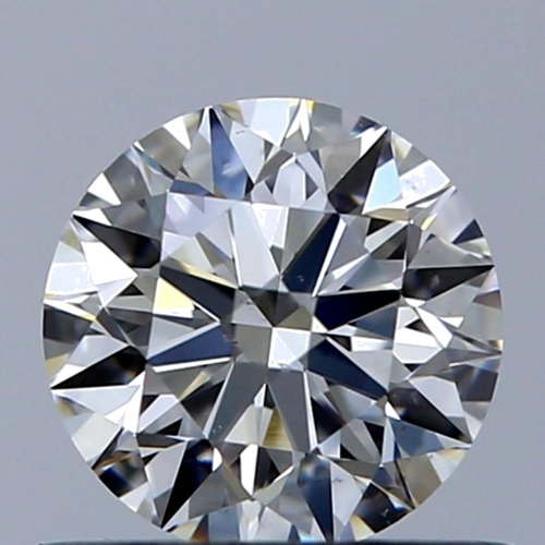 0.53 carat H-SI1 Excellent cut Natūralus Round Deimantas (1)