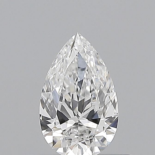 0.5 carat E-VVS1 Natūralus Pear Deimantas (1)