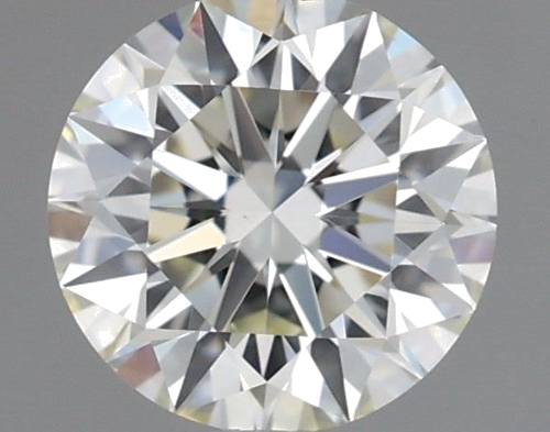 0.51 carat K-VVS2 Excellent cut Natūralus Round Deimantas (1)