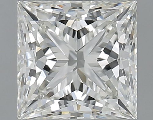 1.51 carat J-VVS2 Natūralus Princess Deimantas (1)