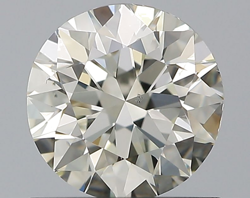 0.9 carat K-SI1 Very Good cut Natūralus Round Deimantas (1)