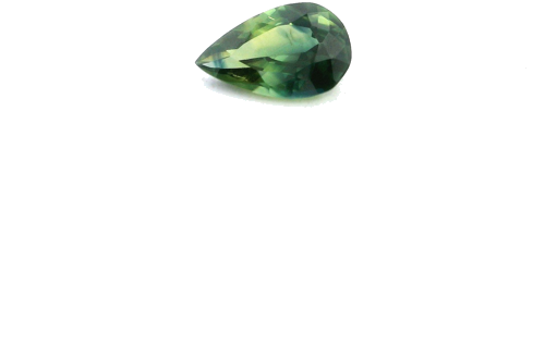 0.49 carat GREEN Pear Safyras (1)
