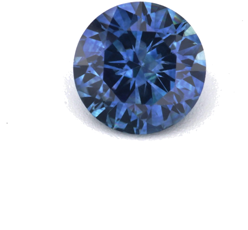 0.6 carat BLUE Round Safyras (1)