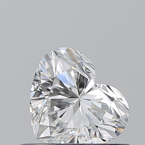0.5 carat E-VS2 Natūralus Heart Deimantas (1)