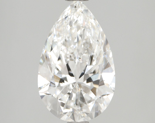 2.02 carat E-VS2 Natūralus Pear Deimantas (1)