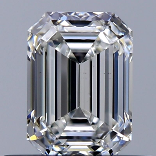 0.6 carat G-VS2 Natūralus Emerald Deimantas (1)