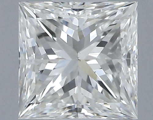 0.5 carat H-VS2 Natūralus Princess Deimantas (1)