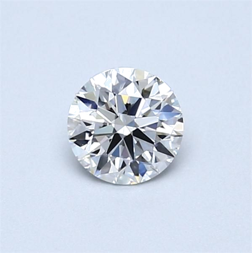 0.41 carat F-IF Excellent cut Natūralus Round Deimantas (1)
