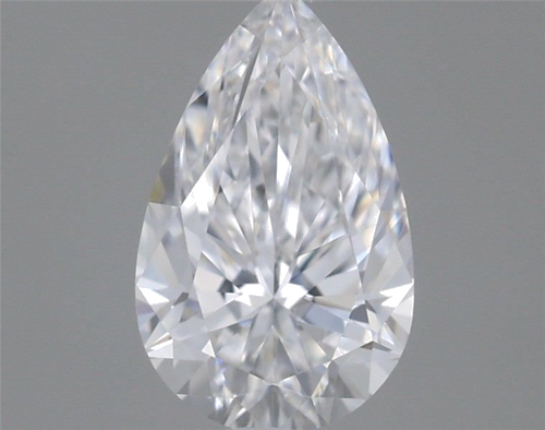 0.34 carat D-VVS1 Natūralus Pear Deimantas (1)